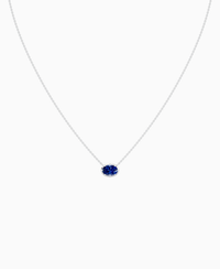 Royal Blue Lab Sapphire / Oval (EW) / 1ct