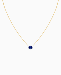 Royal Blue Lab Sapphire / Oval (EW) / 1ct