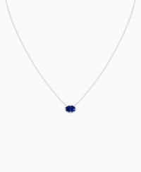 Royal Blue Lab Sapphire / Oval (EW) / 1ct