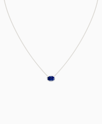 Royal Blue Lab Sapphire / Oval (EW) / 1ct