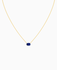 Royal Blue Lab Sapphire / Oval (EW) / 1ct