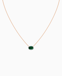 Zambian Lab Emerald / Oval (EW) / 1.5ct