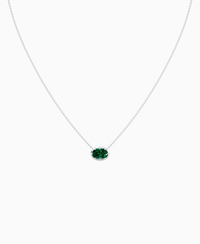 Zambian Lab Emerald / Oval (EW) / 1.5ct