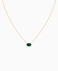 Zambian Lab Emerald / Oval (EW) / 1.5ct