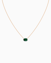 Zambian Lab Emerald / Oval (EW) / 1.5ct