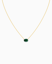 Zambian Lab Emerald / Oval (EW) / 1.5ct