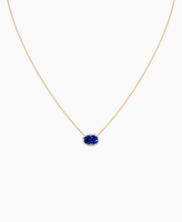 Royal Blue Lab Sapphire / Oval (EW) / 1.5ct