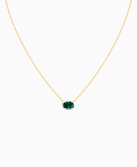 Zambian Lab Emerald / Oval (EW) / 1.5ct