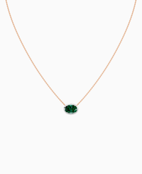 Zambian Lab Emerald / Oval (EW) / 2ct