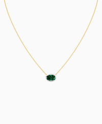 Zambian Lab Emerald / Oval (EW) / 2ct