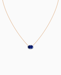 Royal Blue Lab Sapphire / Oval (EW) / 2ct