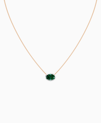 Zambian Lab Emerald / Oval (EW) / 2ct