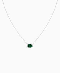 Zambian Lab Emerald / Oval (EW) / 2ct