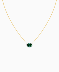 Zambian Lab Emerald / Oval (EW) / 2ct