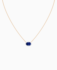 Royal Blue Lab Sapphire / Oval (EW) / 2ct