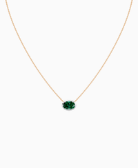 Zambian Lab Emerald / Oval (EW) / 2ct