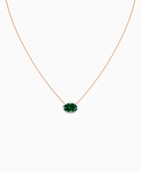 Zambian Lab Emerald / Oval (EW) / 2.5ct