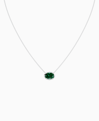 Zambian Lab Emerald / Oval (EW) / 2.5ct