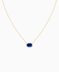Royal Blue Lab Sapphire / Oval (EW) / 2.5ct