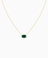 Zambian Lab Emerald / Oval (EW) / 2.5ct