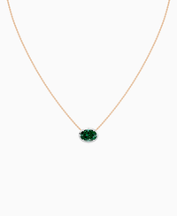 Zambian Lab Emerald / Oval (EW) / 2.5ct