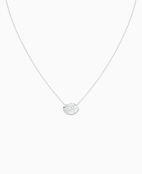 White Lab Diamond / Oval (EW) / 2.5ct