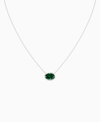 Zambian Lab Emerald / Oval (EW) / 2.5ct