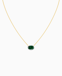 Zambian Lab Emerald / Oval (EW) / 2.5ct