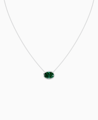Zambian Lab Emerald / Oval (EW) / 3ct