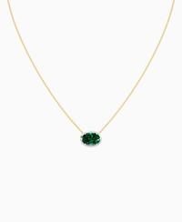 Zambian Lab Emerald / Oval (EW) / 3ct