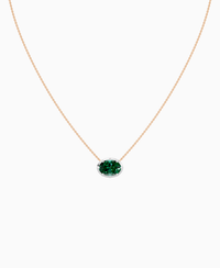 Zambian Lab Emerald / Oval (EW) / 3ct