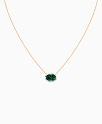 Zambian Lab Emerald / Oval (EW) / 3ct