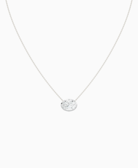 White Lab Diamond / Oval (EW) / 3ct