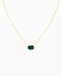 Zambian Lab Emerald / Oval (EW) / 3ct