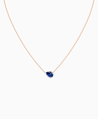 Royal Blue Lab Sapphire / Pear (EW) / 1ct