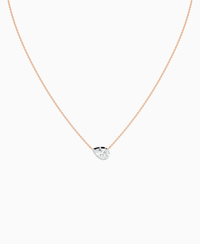 White Lab Diamond / Pear (EW) / 1ct