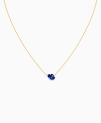 Royal Blue Lab Sapphire / Pear (EW) / 1ct