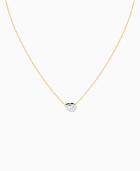 White Lab Diamond / Pear (EW) / 1ct