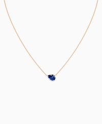 Royal Blue Lab Sapphire / Pear (EW) / 1ct