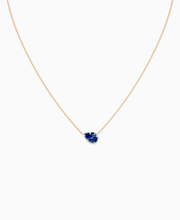 Royal Blue Lab Sapphire / Pear (EW) / 1ct