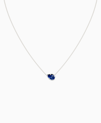 Royal Blue Lab Sapphire / Pear (EW) / 1ct
