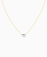 White Lab Diamond / Pear (EW) / 1ct