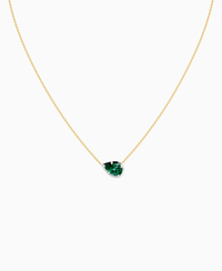 Zambian Lab Emerald / Pear (EW) / 1.5ct