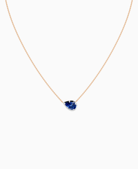 Royal Blue Lab Sapphire / Pear (EW) / 1.5ct