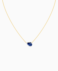 Royal Blue Lab Sapphire / Pear (EW) / 1.5ct