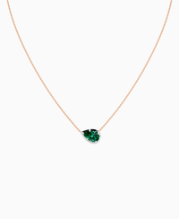 Zambian Lab Emerald / Pear (EW) / 2ct