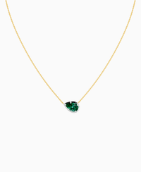 Zambian Lab Emerald / Pear (EW) / 2ct