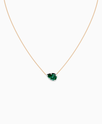 Zambian Lab Emerald / Pear (EW) / 2ct