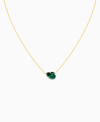 Zambian Lab Emerald / Pear (EW) / 2ct