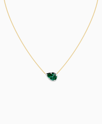 Zambian Lab Emerald / Pear (EW) / 2.5ct
